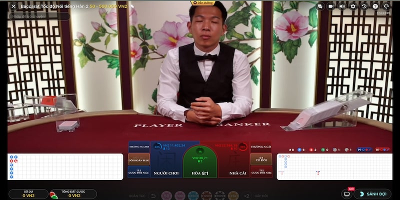 Giới thiệu sảnh Baccarat Cwin